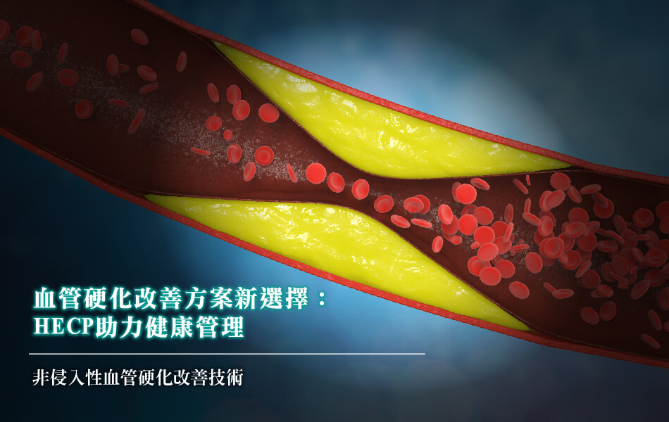 血管硬化改善方案新選擇：HECP助力健康管理